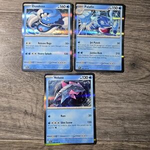 Pokémon Trading Cards Holographic Set X3